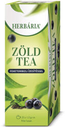 Herbária Herbária Zöld Tea Feketeribizli Filteres 25db
