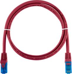 NIKOMAX Patch kábel UTP CAT6 LSOH, Essential Series, 15m, piros NMC-PC4UE55B-ES-150-C-RD (NMC-PC4UE55B-ES-150-C-RD)