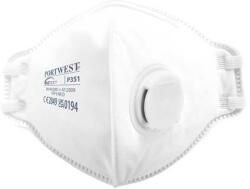  Maszk, félbehajtható, FFP3, szelepes, 20 db, fehér P351WHR (P351WHR)