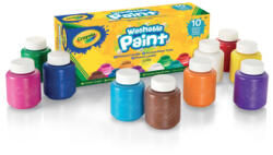 Crayola Crayola: Könnyen lemosható festék - 10 db-os