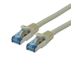 Roline Patch kábel S/FTP PATCH CAT6a LSOH, 7, 5m, szürke 21.15. 2806-40 (21.15.2806-40)