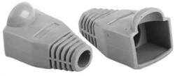 Törésgátló Cat. 5E UTP/FTP dugóhoz szürke 100 db/csomag UTT0000 (UTT0000)