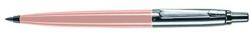 PAX Golyóstoll, 0, 8 mm, nyomógombos, pasztell rózsaszín tolltest, PAX, kék PAX4030301 (PAX4030301)