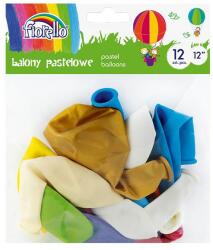 FIORELLO Lufi FIORELLO 12" 12 darabos pasztell színek 170-2454 (170-2454)