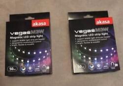 Akasa LED Szalag Akasa Vegas Vegas MBW 50cm 30 LED RGB Magneses (Aura/Misztikus fény) AK-LD06-50RB (AK-LD06-50RB)