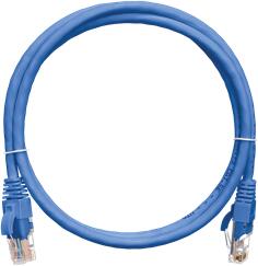 NIKOMAX Patch kábel UTP, CAT6, PVC, 10m, kék NMC-PC4UE55B-100-BL (NMC-PC4UE55B-100-BL)
