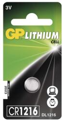 GP Batteries CR1216 lítium gombelem 1db/bliszter B15651 (B15651)