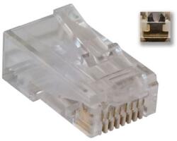  RJ45 Cat5e csatlakozó UTP kábelre, 100db/csomag UTD5880 (UTD5880)