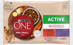 ONE Mini/small Active beef & duck 4x85 g