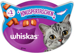 Whiskas 2+1 ingyen! 3 csomag Whiskas macskasnack - Lazac (3 x 180 g)