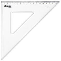 Aristo Vonalzó ARISTO College háromszög 45 fokos 25 cm