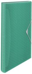 Esselte Harmonikamappa, A4, PP, 6 rekeszes, ESSELTE Colour Breeze , zöld (E626253) - papirdepo