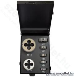ABRABORO Menetmetsző készlet HSS-G M3-M12 7db-os (020345810008) (020345810008)