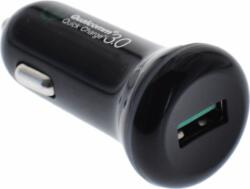 2GO Quick Charge 3.0 USB-A Autós töltő - Fekete (5V) (795838)