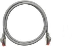 NIKOMAX Patch kábel S/FTP CAT6a LSOH, Essential Series, 10m, szürke NMC-PC4SA55B-ES-100-C-GY (NMC-PC4SA55B-ES-100-C-GY)
