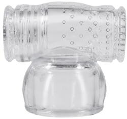 Doc Johnson Merci Cock Stroker Wand Attachment Clear Vibrator
