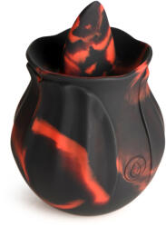 Bloomgasm Black Kiss Rimming Rose Vibrator