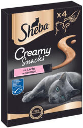 Sheba Sheba 2 + 1 gratis! Creamy Snacks - Somon (3 x 4 12 g)