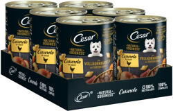 Cesar Cesar 9 + 3 gratis! 12 x 400 g Natural Goodness hrană umedă câini - Pui și superingrediente (12 g)