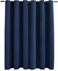  Vidaxl kék sötétítőfüggöny fémkarikákkal 290 x 245 cm 134453