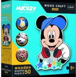 Trefl Wood Craft - Disney - Mickey egér és barátai 50 db-os (20199)