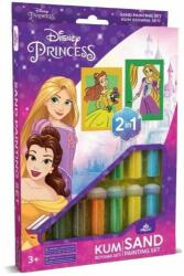 Red Castle Disney hercegnők: 2 az 1-ben homokkép készítő szett - Bella és Aranyhaj (DS42)
