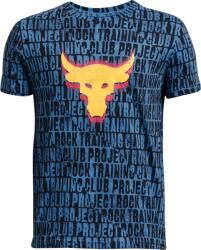 Under Armour Tricou Under Armour Project Rock BB Printed Tee 1382632-444 Marime YXL (1382632-444)