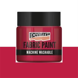 PENTART Textilfesték PENTART 50ml mosógépben mosható kármin (44375)