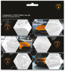 Ars Una Csomagolt Füzetcímke 3x6 Darab Lamborghini 5125 (53831255)