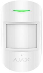 AJAX Detector De Mișcare Și Geam Spart Wireless PIR Ajax CombiProtect WH 12/9 m 868 MHz RF 1200 m Pet Immunity (AJAX COMBIPROTECT WH)
