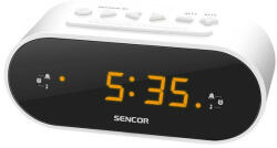 Sencor SRC 1100 W fehér rádiós ébresztőóra (35048701) - kichden