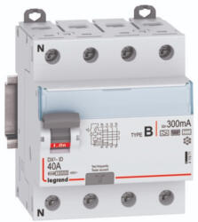 Legrand DX3 áram-védőkapcsoló 4P D 40A 300MA B (411971) (411971)
