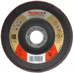 Fisher FFD-AP 125 K120 INOX Lamellás csiszolókorong (512529) (512529)