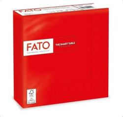 FATO Szalvéta, 1/4 hajtogatott, 33x33 cm, FATO "Smart Table", piros (KHT1062) - irodaoutlet