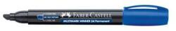 Faber-Castell Alkoholos marker, 1, 6-4, 9 mm, vágott, FABER-CASTELL "Multimark Winner 54", kék (TFC157951)