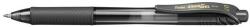 Pentel Zseléstoll, 0, 35 mm, nyomógombos, PENTEL "EnerGelX BL107", fekete (PENBL107FK)