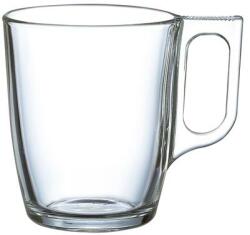 Üvegpohár, füllel, 6 db-os szett, 25cl, "CoffeeTime (KHPU281) - irodaoutlet