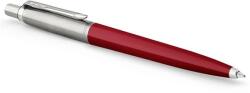 Parker Golyóstoll, 0, 7 mm, ezüst színű klip, piros tolltest, PARKER "Royal Jotter Originals", kék (ICPJRBPP)