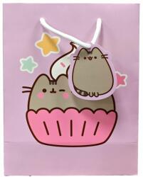 Puckator ajándéktasak (23x17x9cm, M ) lila, Pusheen muffin (GBAG116B)