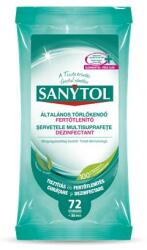 SANYTOL Fertőtlenítő törlőkendő, 36 db maxi/72 db standard, SANYTOL (KHH708) - irodaoutlet