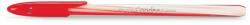 FlexOffice Golyóstoll, 0, 3 mm, kupakos, FLEXOFFICE "Candee", piros (FOGT027P) - irodaoutlet
