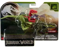 Mattel Jurassic World Dínó - Eoraptor Vs. Stegouros (HTK47-HLN49) - liliputjatek
