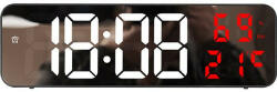  Attalus DCX-671 digitális ébresztő óra fekete/piros (DCX-671)