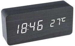 Attalus NSD-5020 digitális ébresztő óra fekete (NSD-5020)