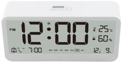  Attalus 8001-EN digitális ébresztő óra fehér (8001-EN)