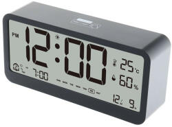  Attalus 8001-EN digitális ébresztő óra fekete (8001-EN)