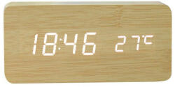 Attalus NSD-5020 digitális ébresztő óra fa (NSD-5020)