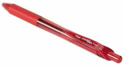 Pentel Rollertoll zselés 0, 25mm, tűhegyű BLN105-BX, Pentel EnerGelX, írásszín piros (BLN105-BX) - tonerpiac