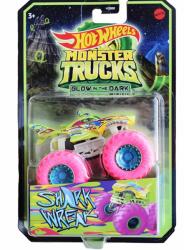 Mattel Hot Wheels: Monster Trucks Shark Wreak sötétben világító járgány - Mattel (HCB50/HWC86)