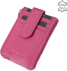 La Scala SE202 pink bőr kulcstartó
